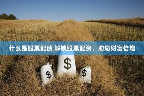 什么是股票配债 解锁股票配资，助您财富倍增